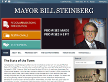 Tablet Screenshot of billsteinberg.ca